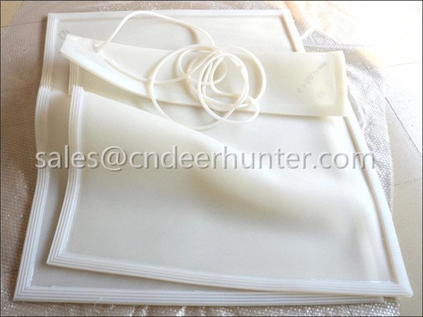 Bolsa de vacío de silicona de vidrio - color blanco